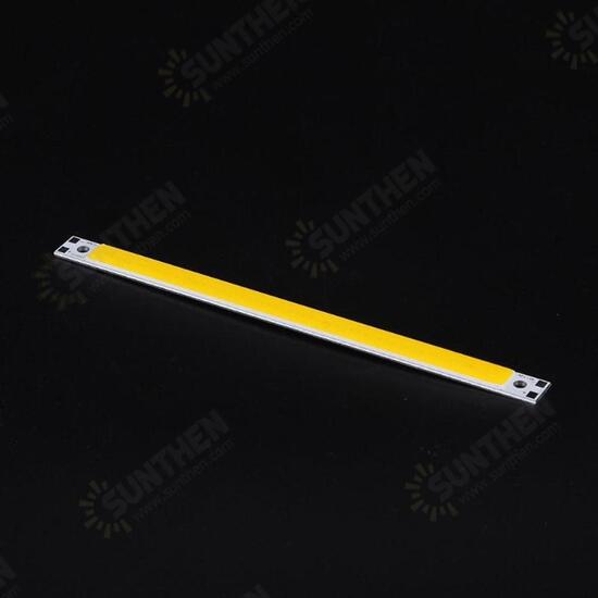 10W DC12-14V Warm White/White COB LED Chip Panel Strip Lamp 1400LM Light Source DIY 150x10mm