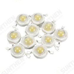 10pcs 3W LED Lamp Bulb Chips 200-230Lm White/Warm White Beads 3.2-3.4V 10pcs 3W LED Lamp Bulb Chips 200-230Lm White/Warm White Beads 3.2-3.4V