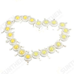 10pcs 3W LED Lamp Bulb Chips 200-230Lm White/Warm White Beads 3.2-3.4V 10pcs 3W LED Lamp Bulb Chips 200-230Lm White/Warm White Beads 3.2-3.4V