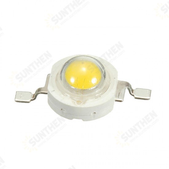 10pcs 3W LED Lamp Bulb Chips 200-230Lm White/Warm White Beads 3.2-3.4V