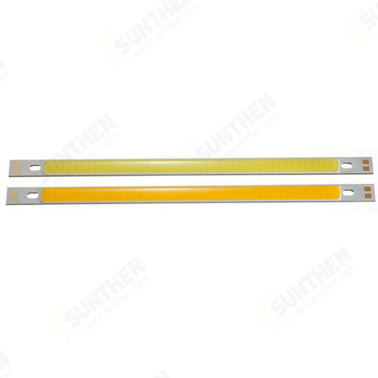 10pcs Pure White High Power 10W COB LED Chip Light DC12-14V for DIY 200x10MM Lamp