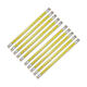 10pcs Pure White High Power 10W COB LED Chip Light DC12-14V for DIY 200x10MM Lamp