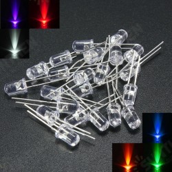 120pcs 5mm White Red Blue Green Yellow Purple LED Light Bulb Emitting Diode Lamp 120pcs 5mm White Red Blue Green Yellow Purple LED Light Bulb Emitting Diode Lamp