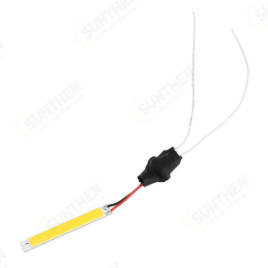 1W COB LED DIY Chip Board Panel Light 60x8mm with Power Supply Driver DC5-12V