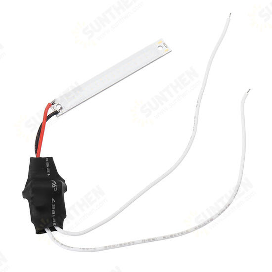 1W COB LED DIY Chip Board Panel Light 60x8mm with Power Supply Driver DC5-12V