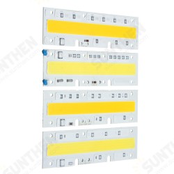 1X 5X 10X 100W 7400LM Warm/White 45 X 160MM DIY COB LED Chip Bulb Bead For Flood Light AC110/220V 1X 5X 10X 100W 7400LM Warm/White 45 X 160MM DIY COB LED Chip Bulb Bead For Flood Light AC110/220V