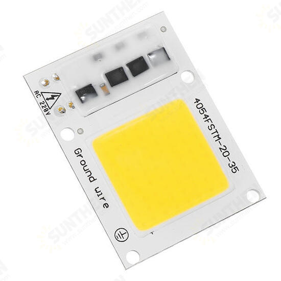 1X 5X 10X 15W/20W/30W White/Warmwhite LED Beads COB DIY Light Chip for Flood Light AC190-240V