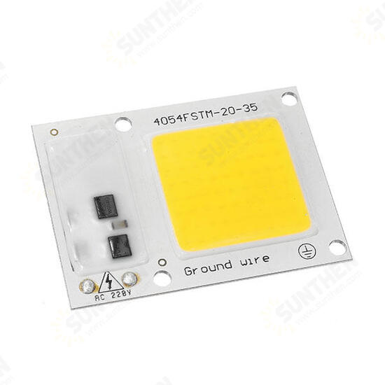 1X 5X 10X 15W/20W/30W White/Warmwhite LED Beads COB DIY Light Chip for Flood Light AC190-240V