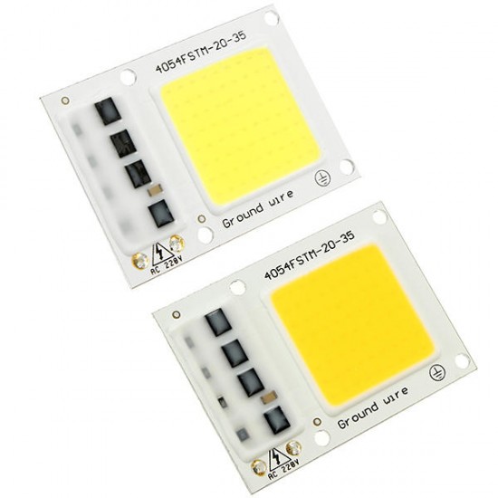 1X 5X 10X 15W/20W/30W White/Warmwhite LED Beads COB DIY Light Chip for Flood Light AC190-240V