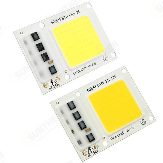 1X 5X 10X 15W/20W/30W White/Warmwhite LED Beads COB DIY Light Chip for Flood Light AC190-240V