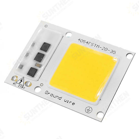 1X 5X 10X 15W/20W/30W White/Warmwhite LED Beads COB DIY Light Chip for Flood Light AC190-240V