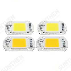 1X 5X 10X 50W 4200LM Warm/White DIY COB LED Chip Bulb Bead 60x40mm For Flood Light AC110/220V 1X 5X 10X 50W 4200LM Warm/White DIY COB LED Chip Bulb Bead 60x40mm For Flood Light AC110/220V