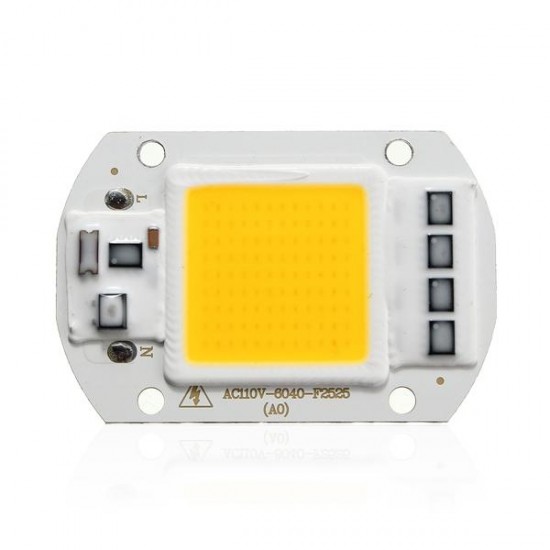 1X 5X 10X 50W 4200LM Warm/White DIY COB LED Chip Bulb Bead 60x40mm For Flood Light AC110/220V
