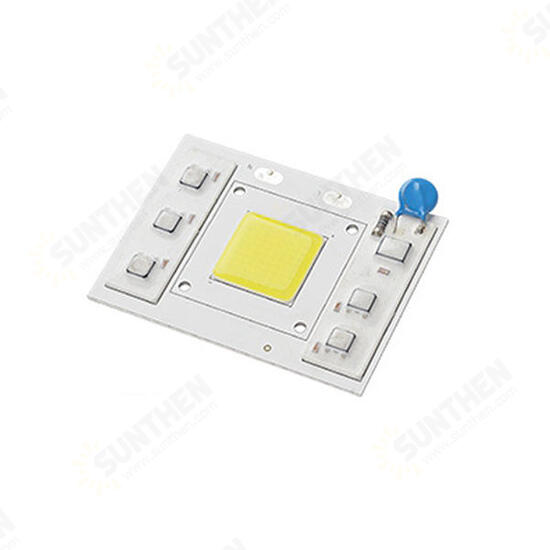 20W 30W 50W COB LED Chip AC220V Smart IC Light Source for Floodlight Street Lamp