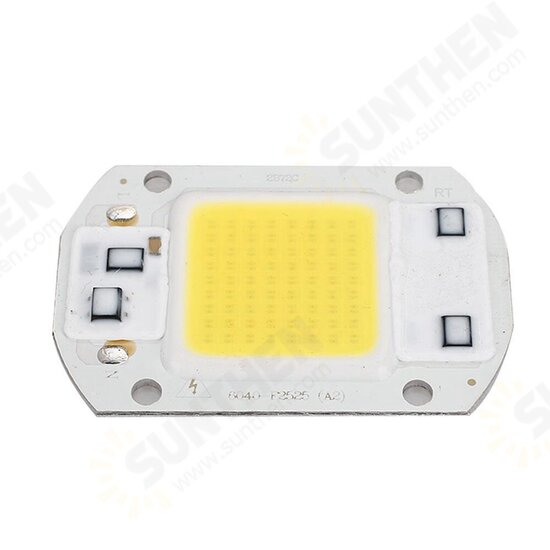 20W 30W 50W White / Warm White LED COB Light Chip with Lens for DIY Floodlight AC110V / 220V