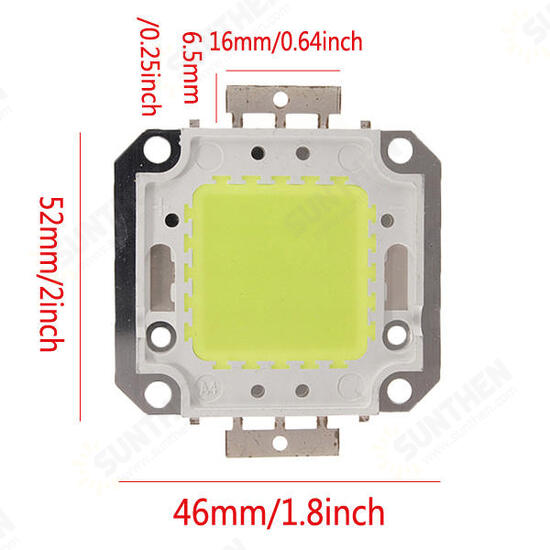 30W DC32-36V High Power LED Chip Light Lamp Blue/Green/Red/Amber Home Car For DIY