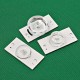 3V 6V SMD Lamp Beads With Optical Lens Fliter for 32-65 inch LED TV Repair with 2M Cable LED Backlight Strip Accessories