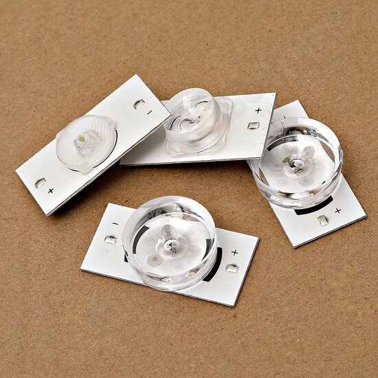 3V 6V SMD Lamp Beads With Optical Lens Fliter for 32-65 inch LED TV Repair with 2M Cable LED Backlight Strip Accessories