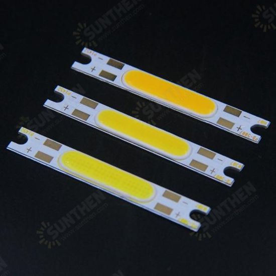 3W COB DIY LED Light Chip 50x7mm Strip Bar On Board DC9-12V