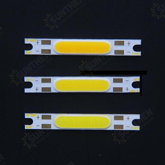 3W COB DIY LED Light Chip 50x7mm Strip Bar On Board DC9-12V