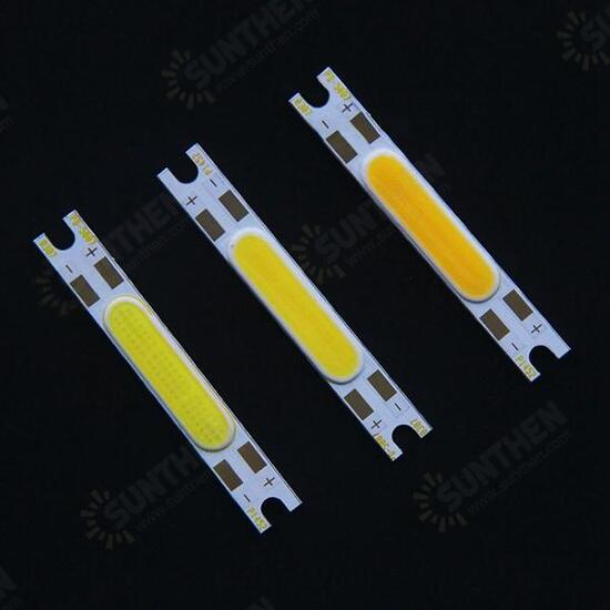 3W COB DIY LED Light Chip 50x7mm Strip Bar On Board DC9-12V