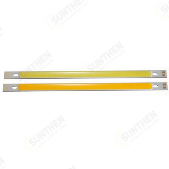 3pcs Pure White High Power 10W COB LED Chip Light DC12-14V for DIY 200x10MM Lamp