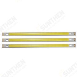 3pcs Pure White High Power 10W COB LED Chip Light DC12-14V for DIY 200x10MM Lamp 3pcs Pure White High Power 10W COB LED Chip Light DC12-14V for DIY 200x10MM Lamp