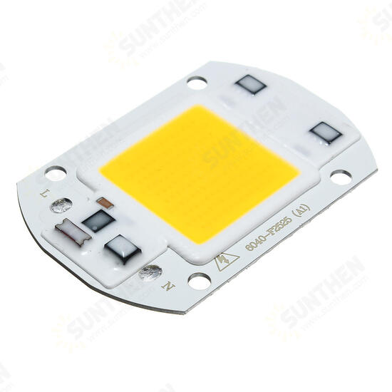 40 X 60MM 30W 2600LM Warm/White DIY COB LED Chip Bulb Bead For Flood Light AC110/220V