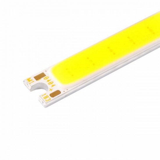 5W COB LED Chip DC12V Warm / Pure White 100x8mm for DIY Lamp Light