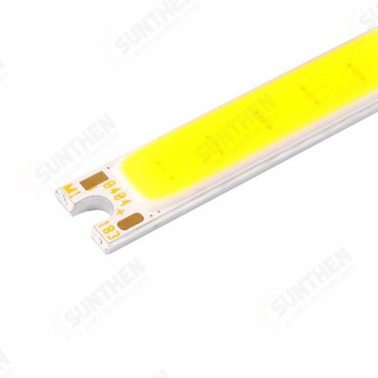 5W COB LED Chip DC12V Warm / Pure White 100x8mm for DIY Lamp Light