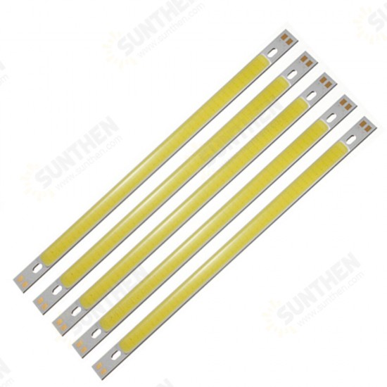 5pcs Pure White High Power 10W COB LED Chip Light DC12-14V for DIY 200x10MM Lamp