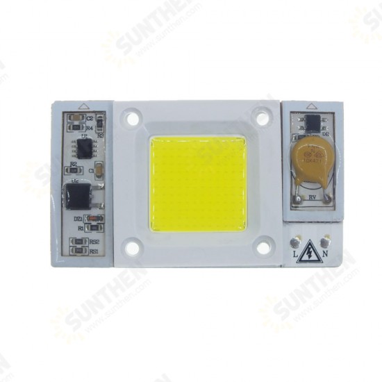 AC170-300V 30W/50W Warmwhite/White IP65 Waterproof Anti-thunder Temperature Control LED Light Chip