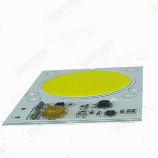 AC170-300V 50W Anti-thunder Temperature Control LED Light Chip White/Warm White IP65 Waterproof