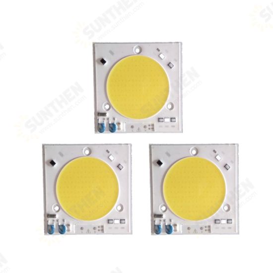 AC180-260V 30W 40W 50W COB LED Chip Light Smart IC Diode for DIY Floodlight Spotlight