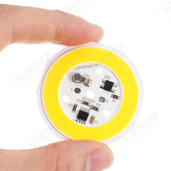 AC220-240V 12W DIY COB LED Light Chip Bulb Bead For Flood Light Spotlight