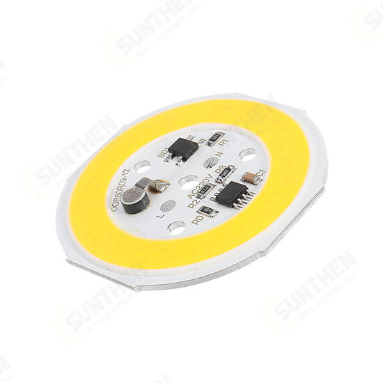 AC220-240V 12W DIY COB LED Light Chip Bulb Bead For Flood Light Spotlight