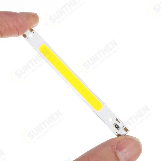 DC5V 3W 80x7.5mm COB LED Strip Bar Light Warm Cold White Red Blue Green Color Lamp Emitting Diode Chip