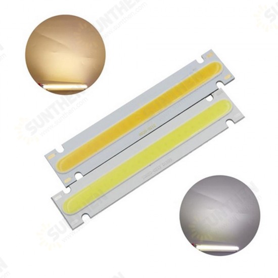 DC6V 5W LED COB Lamp Chip Module Bar Strip 100x20mm 100lm/w for DIY Light Source