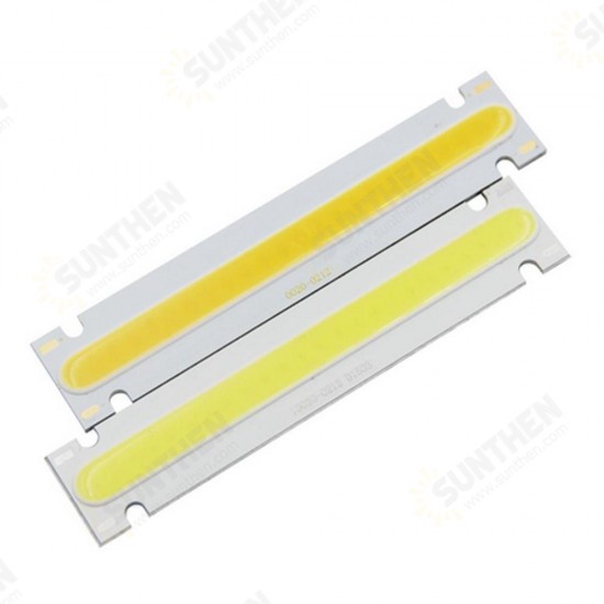 DC6V 5W LED COB Lamp Chip Module Bar Strip 100x20mm 100lm/w for DIY Light Source