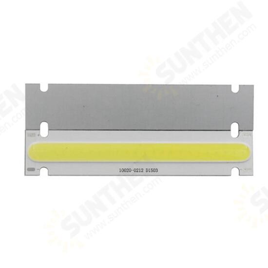 DC6V 5W LED COB Lamp Chip Module Bar Strip 100x20mm 100lm/w for DIY Light Source