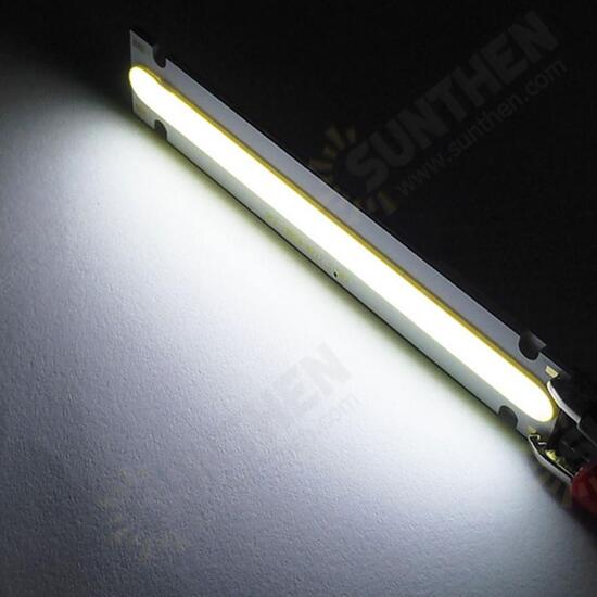 DC6V 5W LED COB Lamp Chip Module Bar Strip 100x20mm 100lm/w for DIY Light Source