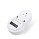 Digital Programmable Electronic Energy Saving Timer Socket US Plug