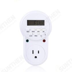 Digital Programmable Electronic Energy Saving Timer Socket US Plug Digital Programmable Electronic Energy Saving Timer Socket US Plug