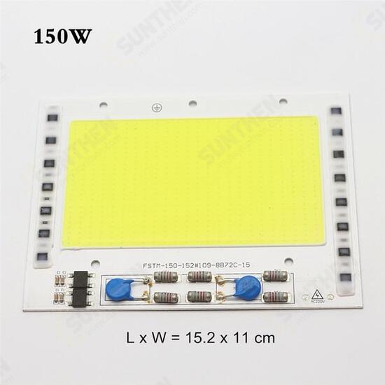 High Power 150W 200W Integrated COB LED Beads Chip Light Source Driverless For Floodlight AC190-240V