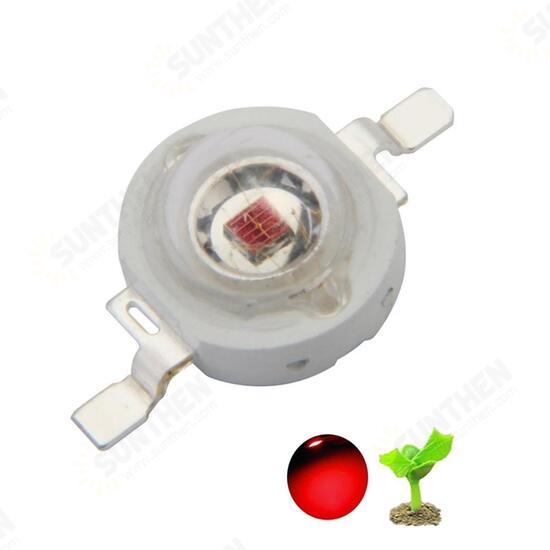 High Power 3W DC2.2-2.4V LED Chip Red DIY Light Lamp Bead Diode for Spotlight