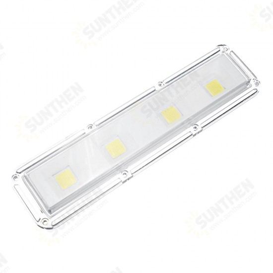 High Power 50W LED COB Light Chip with Waterproof Lens for DIY Flood Spotlight AC180-240V