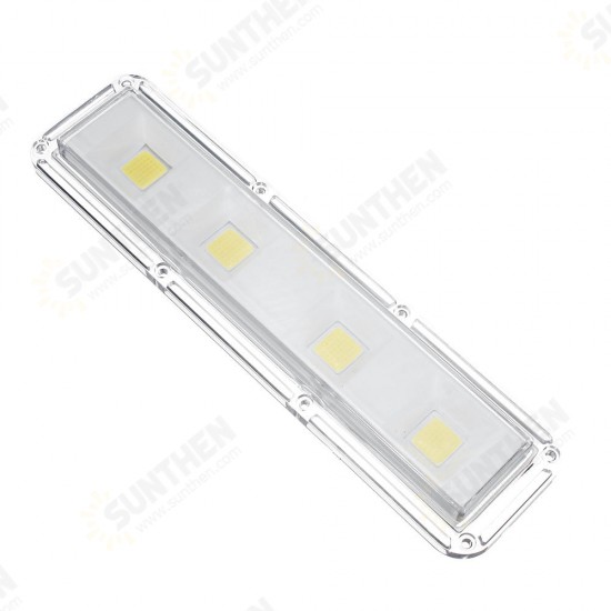 High Power 50W LED COB Light Chip with Waterproof Lens for DIY Flood Spotlight AC180-240V