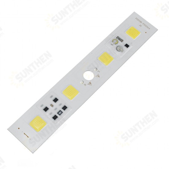 High Power 50W LED COB Light Chip with Waterproof Lens for DIY Flood Spotlight AC180-240V