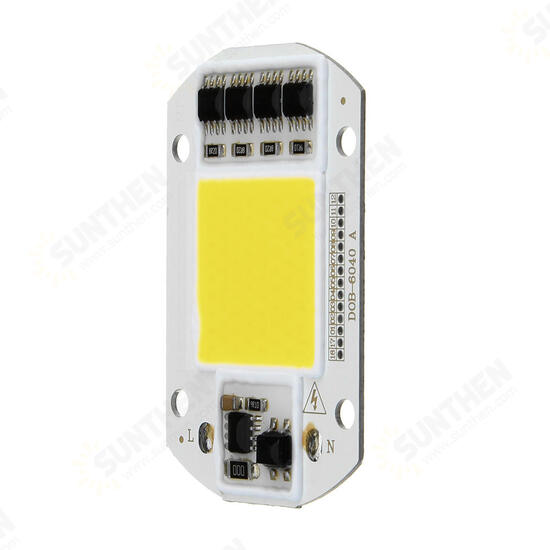 High Power 50W White / Warm White LED COB Light Chip for DIY Flood Spotlight AC220V