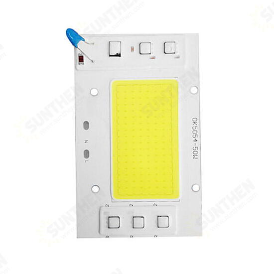 High Power AC220V 50W White/Warm White COB LED Light Chip DIY for Spotlight Floodlight